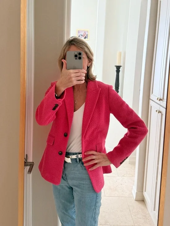 Boden Bouclé Women's Blazer Jacket  sizeUS 2/UK 6- - Picture 11 of 11